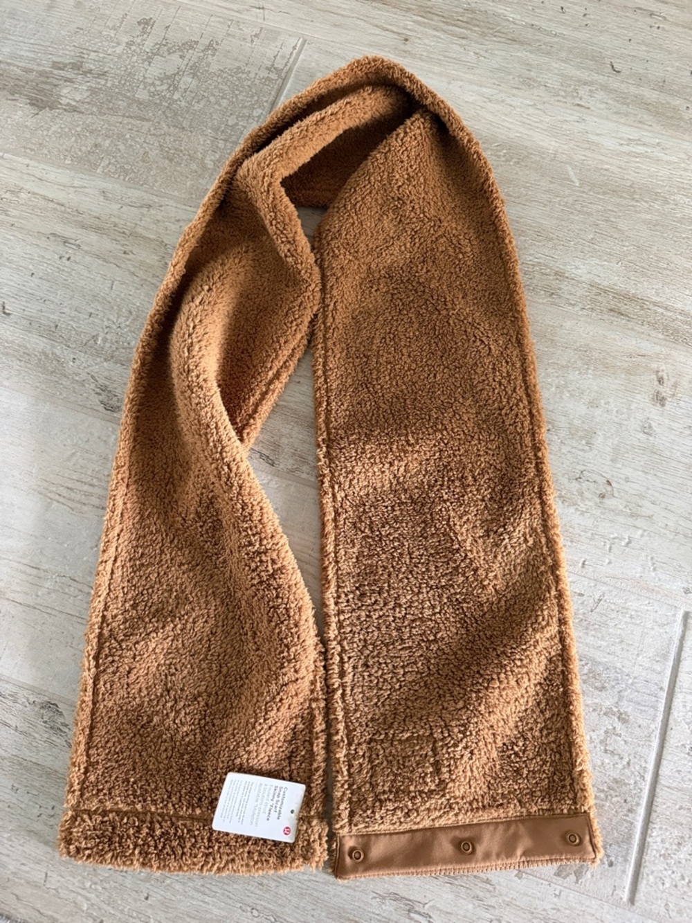 Lululemon Scarf in Camel Brown